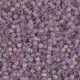 Miyuki Delica Perlen 11/0 - Matted transparent lilac ab DB-857